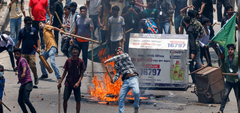 Bangladesh Imposes Curfew as Student Protest Death Toll Reaches 105