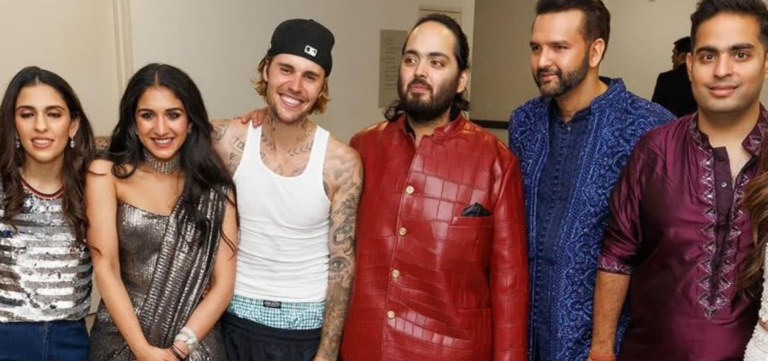 Justin Bieber Posts Photos From Ambani Sangeet Ceremony