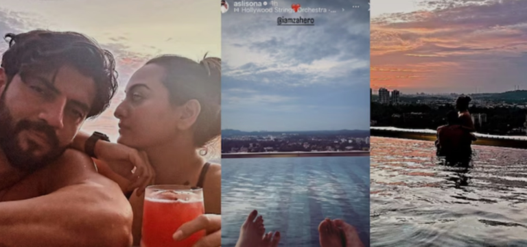 Sonakshi Sinha and Zaheer Enjoy' Honeymoon Round 2