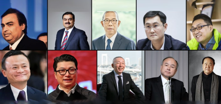 top 10 richest people in Asia in 2024