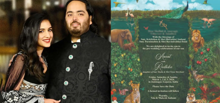 Cost of Anant Ambani and Radhika Merchant's wedding card