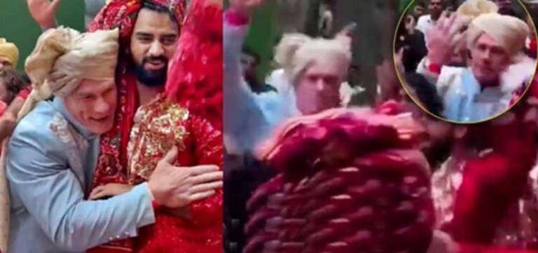 John Cena Performs Bhangra at Ambani’s Wedding