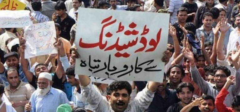 Over High Bills and Load-Shedding