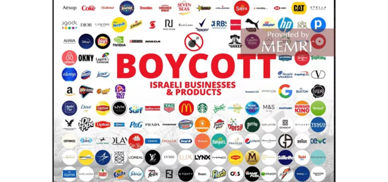 Israeli Products to Boycott