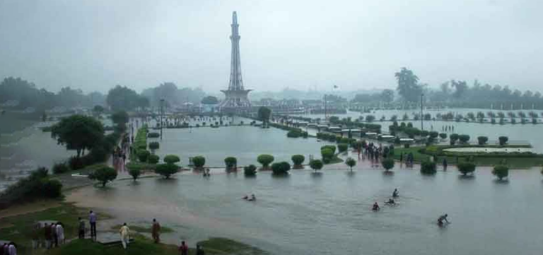 Rain Breaks 44-Year Record in Lahore