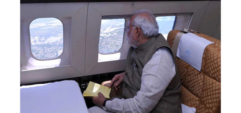 Modi’s Plane Crosses Pakistani Airspace During Poland to Delhi Flight