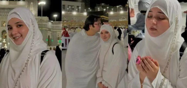 TikToker Rabeeca Khan Shares Umrah Pictures