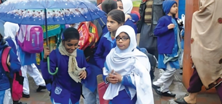 Schools Closed Today Due to Heavy Rain