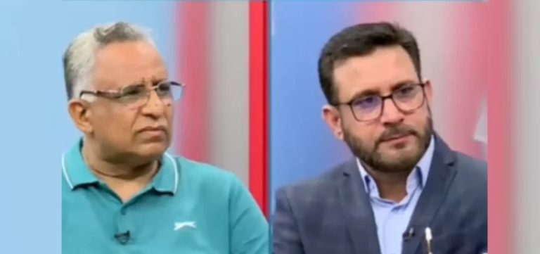 PML-N’s Kausar Kazmi Slaps PTI’s Azhar Siddque During Live TV Show