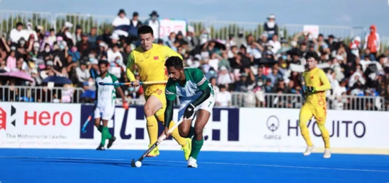 China Beats Pakistan