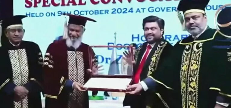 KU Awards Honorary Doctorate to Dr. Zakir Naik for Contributions to Islam