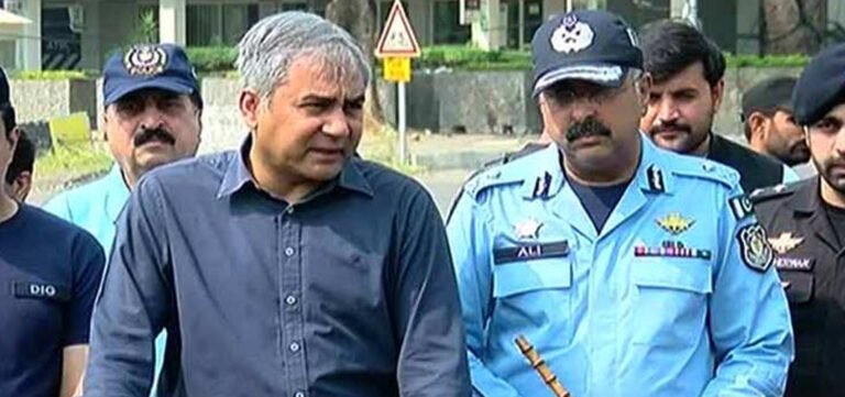11 KP Policemen Arrested in PTI Protests, Naqvi Reveals