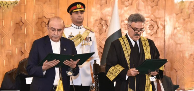 Justice Yahya Afridi Sworn In as Pakistan’s 30th Chief Justice