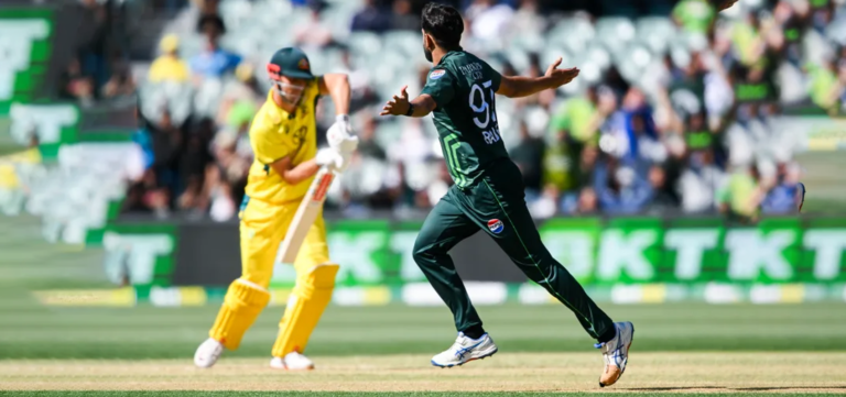 Haris Rauf Shines as Pakistan Restricts Australia to 163 in 2nd ODI
