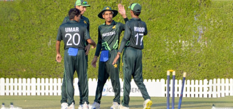 Pakistan Beats UAE to Secure Spot in U19 Tri-Series Final