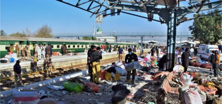 Quetta Railway Station Blast Kills 21