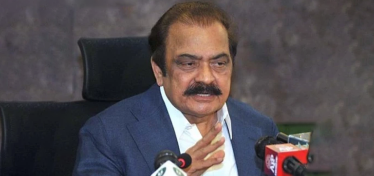 Rana Sanaullah Criticizes Trump and Imran Khan for Lying and Attacking Institutions