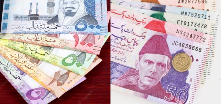 Saudi Riyal to PKR Rate