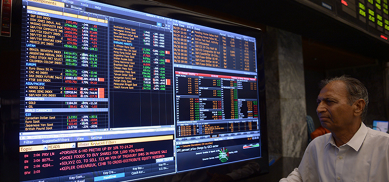 PSX Hits Record High as KSE-100