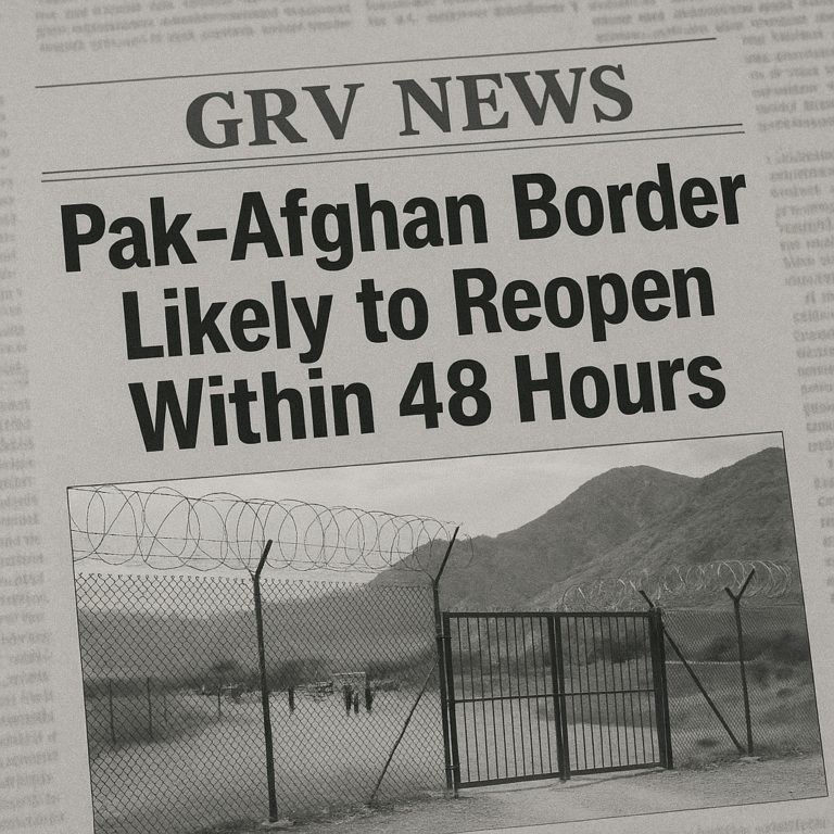 Pak-Afghan Border Likely to Reopen Within 48 Hours